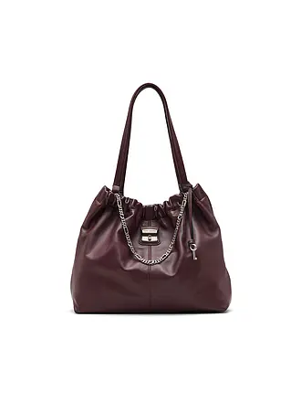 MARC JACOBS | Ledertasche -  Shopper THE TOTE | dunkelrot